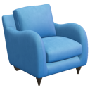 Blue Armchair
